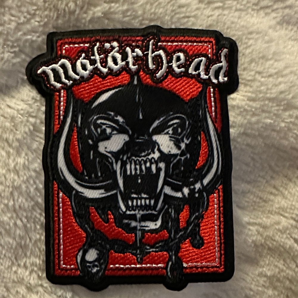 Motörhead Black and Red Patch